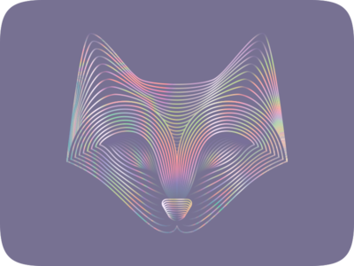 Iridescent Fox fox illustration