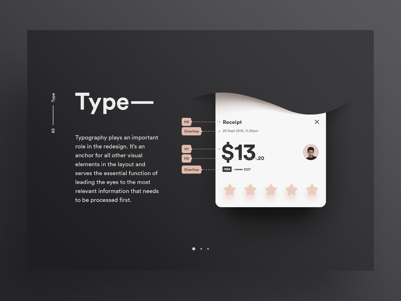Grab Redesign '16 / Type ux typography ui