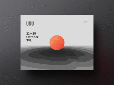 UXU Posters art minimal motion illustration poster ux