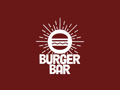 BurgerBar Logo 3d animation branding design graphic design illustration logo motion graphics ui vector