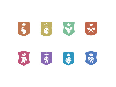 Emblems for teams emblems game icons simulator