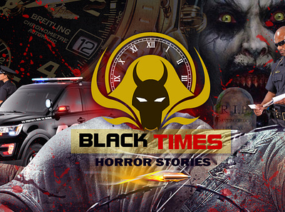 Logo and Cover Design For Page and Horror Stories art background brand branding color coloring cover creative design digital horror icon illustration logo photoshop social media vector wallpaper