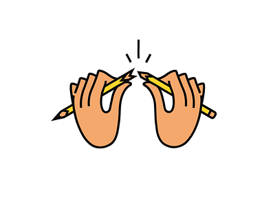 Monday ✏️✏️ block break creative design drawing hand drawn handlettering hands illustration illustrator logo vector work