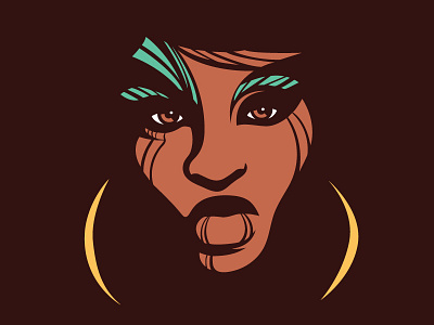 black power africa african design drawing hip hop illustration record vector