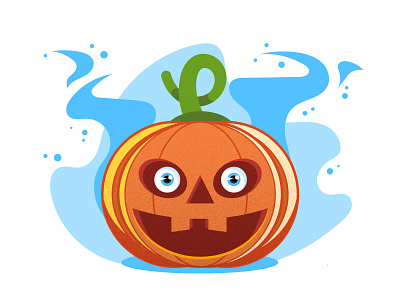 Happy Halloween! character design digital painting drawing flat happy holiday illustration illustrator ui vector