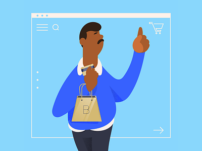 Checkuot Dribbble cart character checkout design digital painting ecommerce flat illustration illustrator pay shopping ui ui design ux vector webdesign