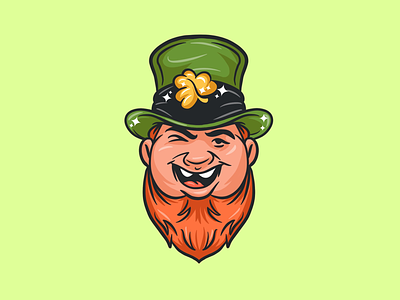 St. Patrick’s Day Character beer cartoon character character art cute design digital painting drawing green happy icon illustration illustrator irish leprecon sweet whiskey