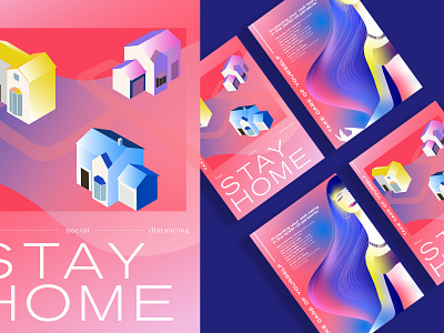 ❣️Stay Home - Illustration branding design illustration illustrator pabloladosa vector