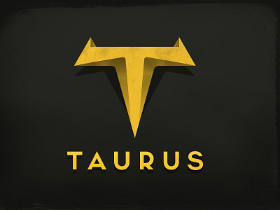 Taurus Logo bison buffalo bull butcher calf cattle design horn horoscope logo squmorphisim taurus