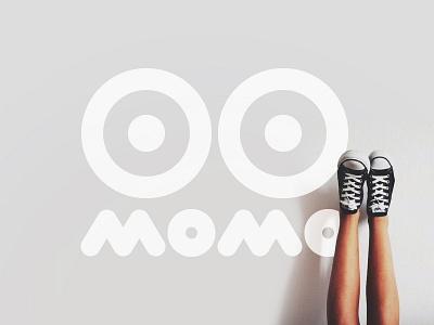 Momo Logo converse design foot freestyle leg logo logo desing minimal minimalism minimalist momo skin