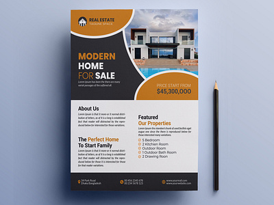 REAL ESTATE FLYER DESIGN