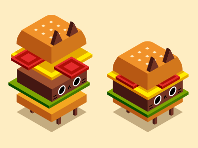 Catburger cat hamburger