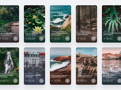 Covers for Meditation App app catalog ios travel