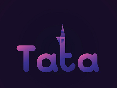 Tata gradient logo vector