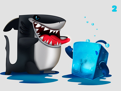 Ice Cube character illustration_2