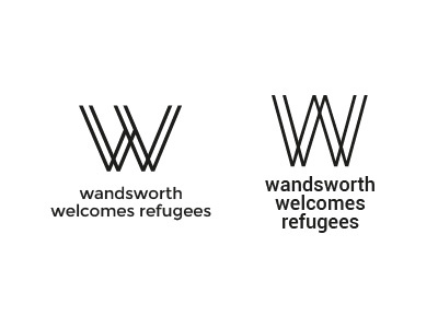 WWR Logo Concepts charity logo refugee support
