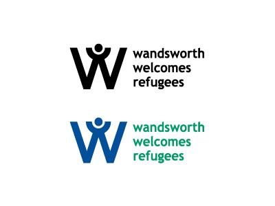 WWR Logo Concepts - Chosen charity logo refugee support