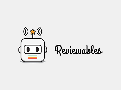 Reviewables Robot app cute review robot robotic simple