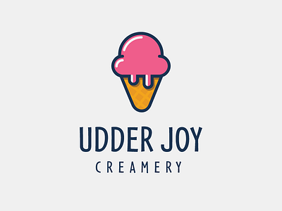 Udder Joy cow cream creamery ice ice cream joy udder