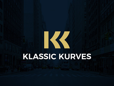 Klassic Kurves classic double k elegant kk logo luxurious monogram