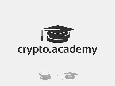 Crypto academy bitcoin coin coins crypto cryptocurrency currency edu education grad cap graduation