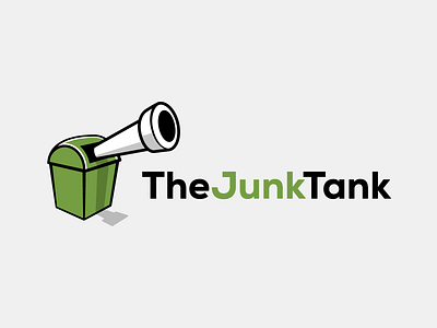 JunkTank garbage junk logo tank trash