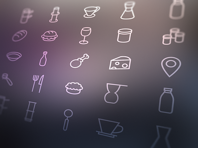 NORD iconset coffee filter food icon iconset lineart nord