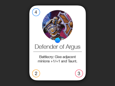 Hearthstone iOS 7 Cards (Draft 2) blizzard card game hearthstone unsolicited