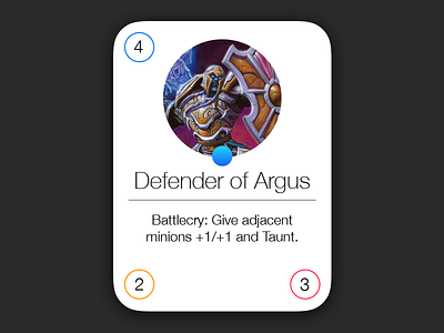 Hearthstone iOS 7 Cards (Draft 2)