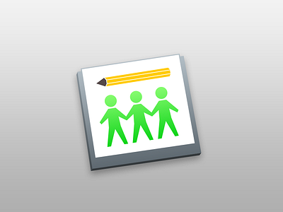 SubEthaEdit – New Icon (Draft 1) green icon osx pencil person sketchapp subethaedit unsolicited