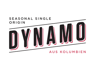 Dynamo Coffee Label
