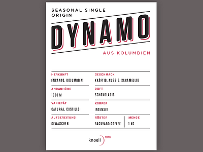 Dynamo Coffee Label (full)