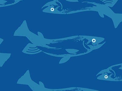 Fish fish illustration pattern summer