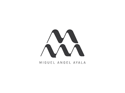 Miguel Angel Ayala logo minimalist simplify synthesizing
