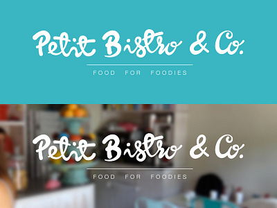 Petit Bistro & CO. bistro food logo petit restaurant