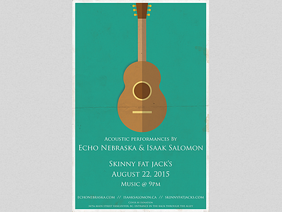 Echo Nebraska & Isaak Salomon at Skinny Fat Jack's