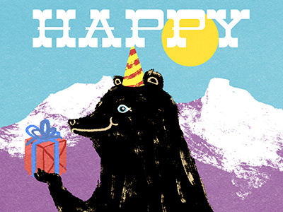 Bearthday Card bearthday birthday card