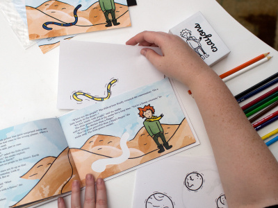 The Little Prince Coloring Activity