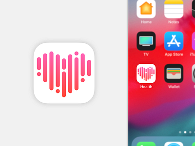 App Icon (Apple Health) 005 dailyui