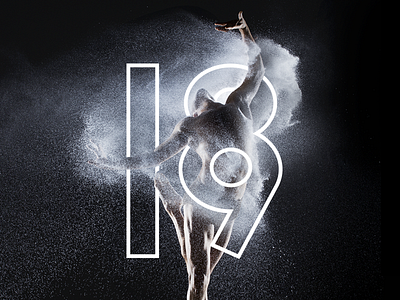 Canada's National Arts Centre: Dance 18/19 Season art direction blackwhite design editorial layout print typography