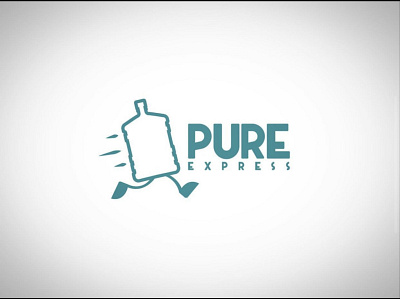 Pure Express branding graphic design logo
