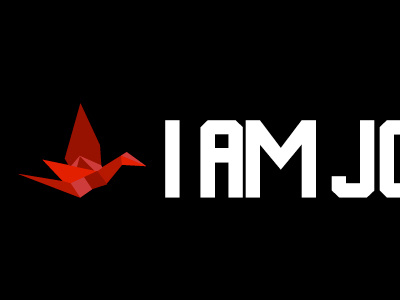 IAMJONNY LOGO bird iamjonny jonny logo origami red