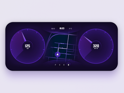 Automotive digital dashboard