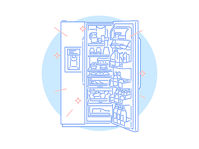 Fridge Illustration