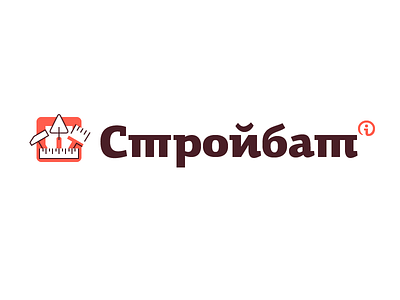 “Stroybat” Concept concept identity logo logotype sign variant