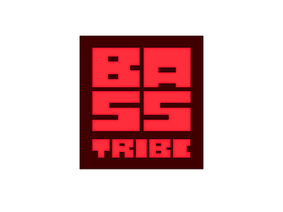 “Basstribe” Concept basstribe concept logo logotype red sign