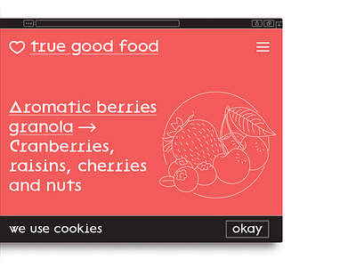 Granola 01 browser button cookies food granola site