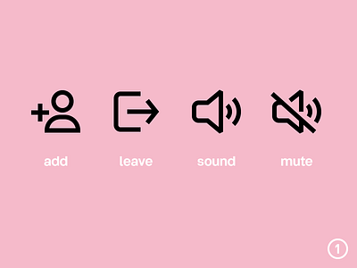 Easy Symbols 01 add adobe illustrator icon interface leave mute set sound symbols ui vector