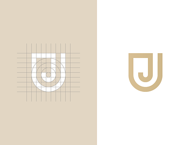Letter J + shield mark