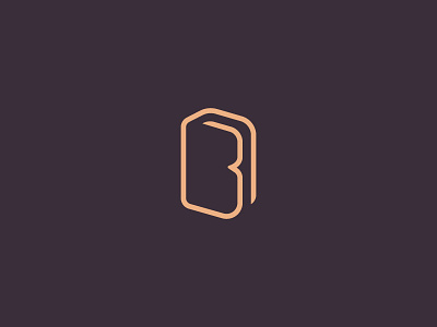 Bookstore logo / Letter B mark